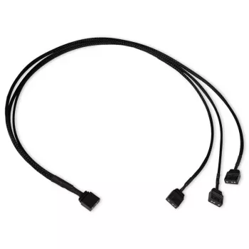 RGB sadalītāja kabelis Alphacool 18707 5V Melns 600mm