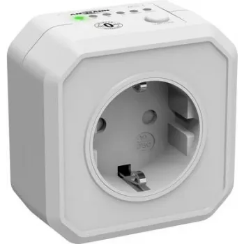 Ansmann Socket Outlet Zero Watt AES1 wei taimera kontrolēta bez gaidīšanas režīma enerģijas patēriņa