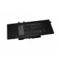 BTI maiņas akumulators 68 Wh (4250 mAh, 15,2 V) 4 šūnu Li-Ion klēpjdatora baterija priekš Dell Precision 3550 / Latitude 5410 5510 / Inspiron 7706 7506 (melna)