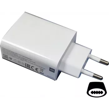 Xiaomi — MDY-12-EW + Type-C kabelis — 3A — 55W — balts — ātrās uzlādes ceļojumu adapteris (MDY-12-EW)