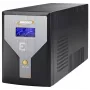 Nepārtrauktās barošanas avots Infosec E2 LCD 2000VA 2 kVA, 50/60 Hz ieeja, 55 dB troksnis, 60 min darbības laiks pie pilnas slodzes, melns, 12,2 kg