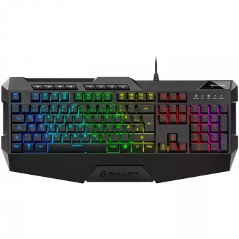 Sharkoon SKILLER SGK4 tastatūra Gaming USB QWERTZ Vācu Melna
