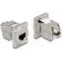 Tīkla kabelis DeLOCK D-Type modulis RJ45 Cat.6A sieviešu - LSA sieviešu Nerūsējošais tērauds