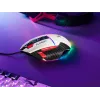 Spēļu pele A4Tech Bloody W95Max USB — labās rokas, balta, 12000 DPI, 1 ms, 250 ips, 125/2000 Hz