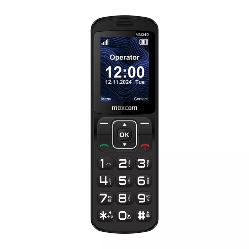 Mobilais tālrunis MAXCOM MM34D 4G, 6,0 collu displejs