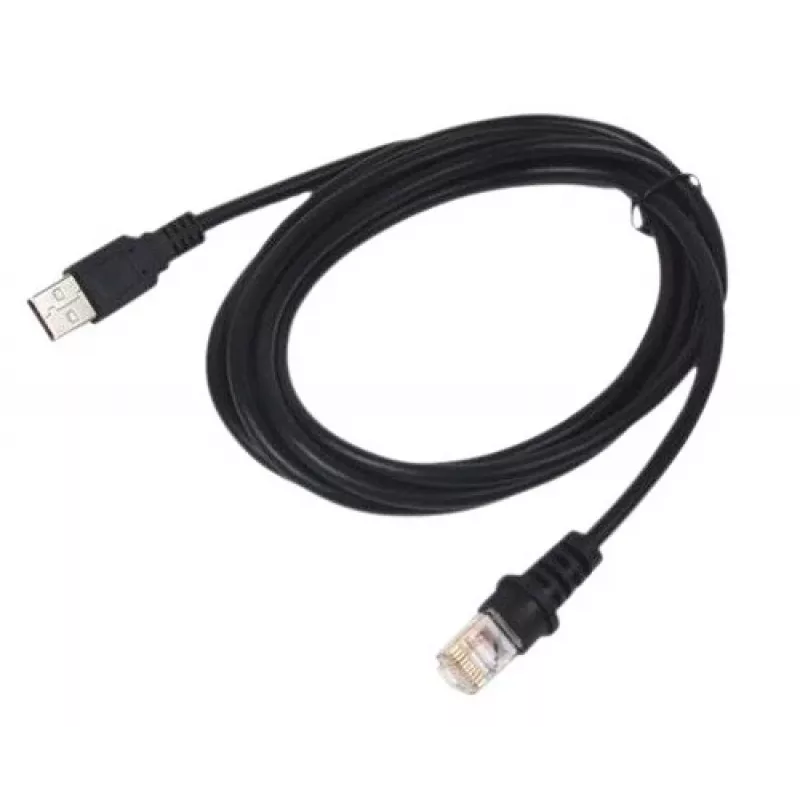 USB kabelis Datalogic 90A052187 Type A Power Over Terminal, vītais, 5 m garš