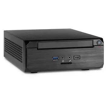 INTER-TECH ITX MW-02 Type C 3.0 iekļauts ārējais USB 3.0 Type C savienotājs iekļauts plāns DVD nodalījums (88881246)