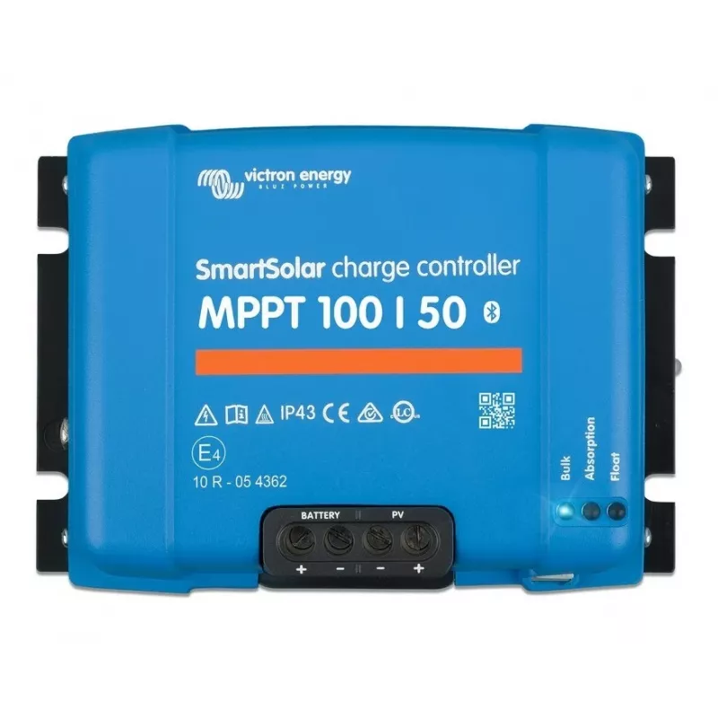 MPPT saules uzlādes kontrolieris Victron SmartSolar 100/50 (100 V, 50 A)