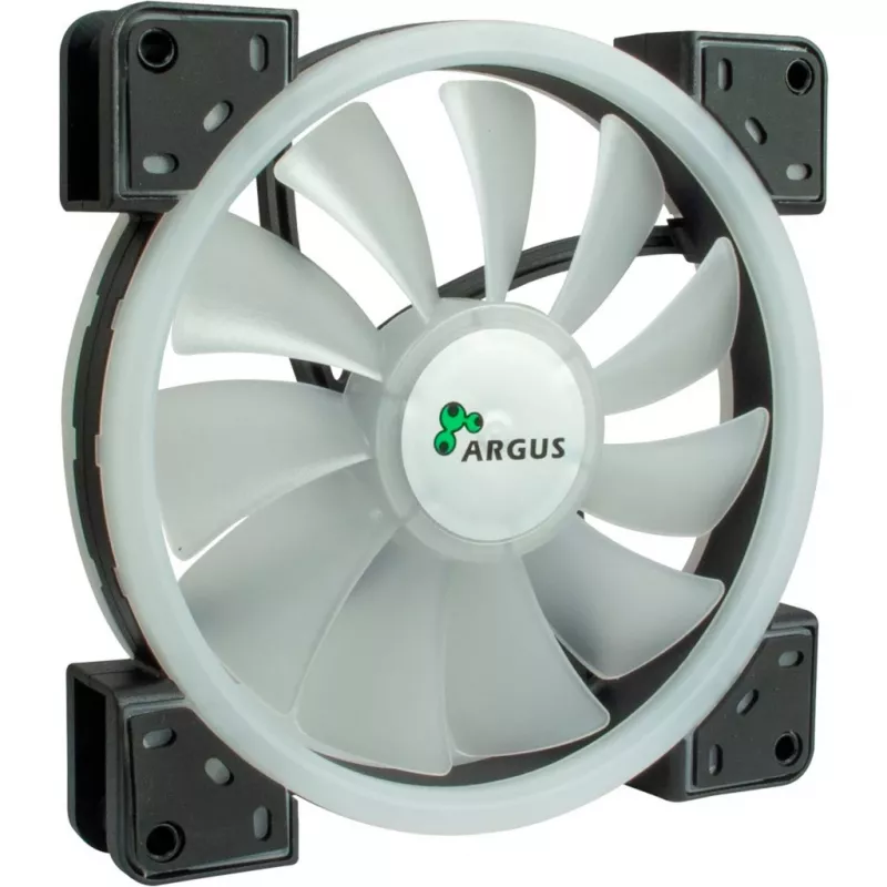 INTER-TECH 88885539 140mm ARGB korpusa ventilators - melns