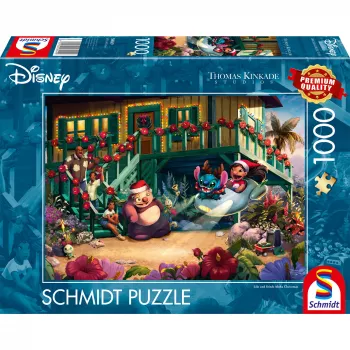 Mozaīkas puzle Schmidt Spiele 58049 — 1000 gab., multfilmas Lilo & Stitch