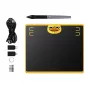 Grafikas planšete HUION HS64 Special Edition melna dzeltena