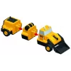 Transportlīdzekļu komplekts Popular Playthings Mix or Match Vehicles Construction Melns dzeltena