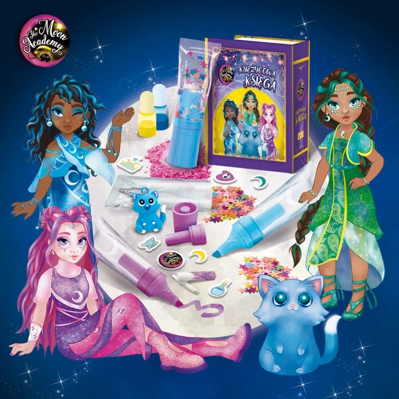 Marķieru komplekts Liscianigiochi Moon Academy — Mēness marķieru komplekts (304-PL110568)