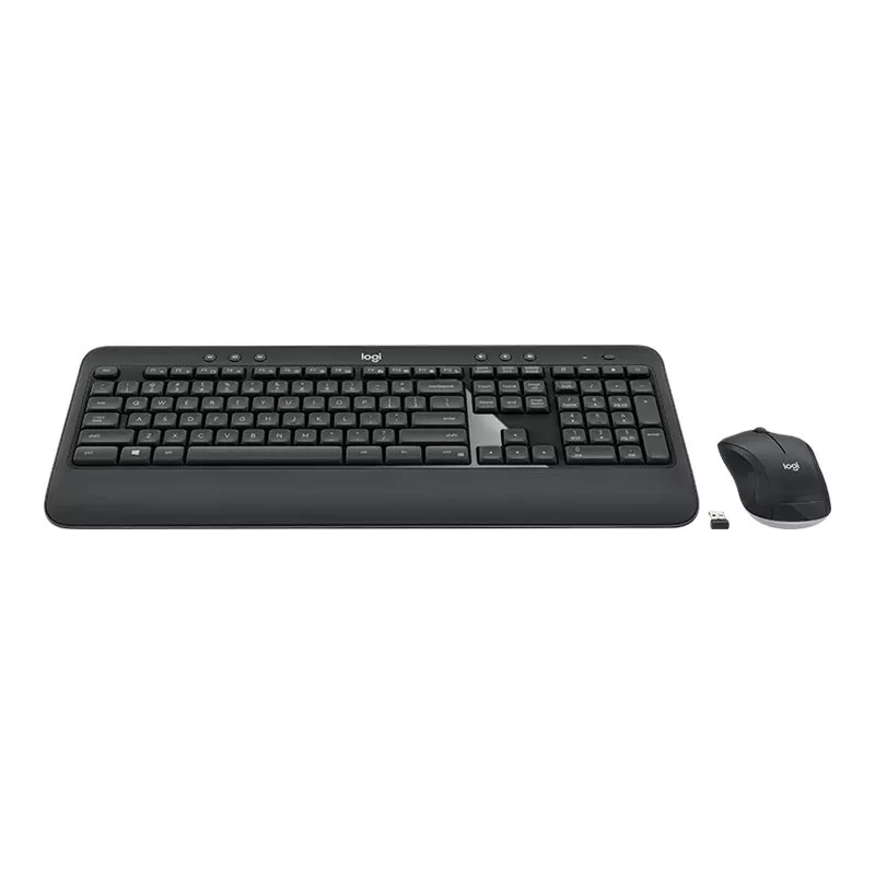 Logitech MK540 ADVANCED bezvadu tastatūras un peles komplekts, pilna izmēra membrāna