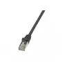 Tīkla kabelis LogiLink Cat.6 U/UTP RJ-45 5m melns