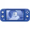 Switch Lite (bez barošanas avota), spēļu konsole zila