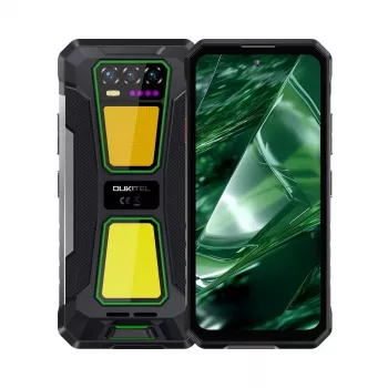 Viedtālrunis OukiTel WP58 Pro 5G 6,7 collas 8 GB RAM 512 GB 10000 mAh Zaļš