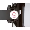 Universal One For All SOLID WM 4211 - Montāžas komplekts (sienas stiprinājums) - Plakanajam ekrānam - Ekrāna izmērs: 48,3-106,7 cm (19-42) (WM4211)