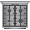 Gorenje GKS6C71XF brīvi stāvoša plīts ar cepeškrāsni sudraba krāsā