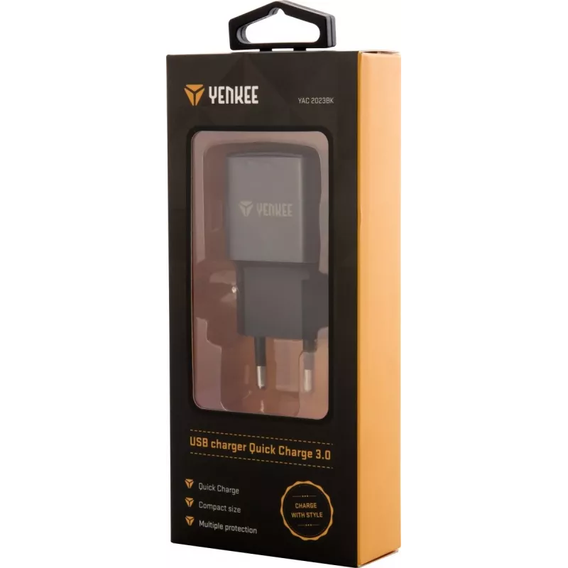 Lādētājs USB C 18W 3A Quick Charge 3.0