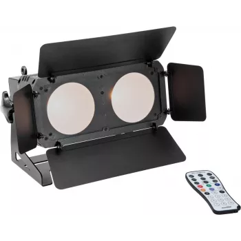 LED CBB-2 WW/CW apgaismojuma panelis EUROLITE 51930272 – regulējams silts/vēss balts