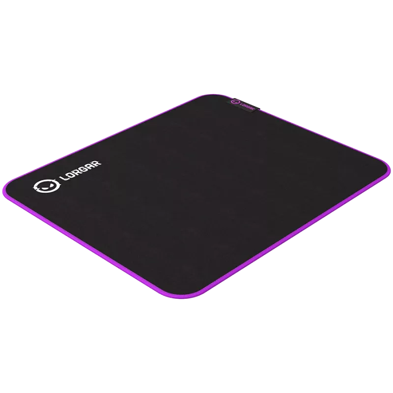 Spēļu peles paliktnis Lorgar LRG-GMP313 melns violets 360x300mm