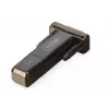 DIGITUS USB 2.0 uz seriālo pārveidotājs DSUB 9M ar USB kabeli 80cm FTDI mikroshēmojums USB 2.0 uz RS232 (FT232RL)