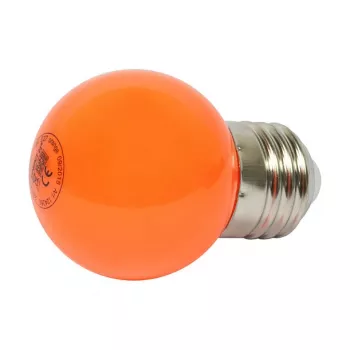 Synergy 21 LED Retrofit E27 Tropfenlampe G45 oranža 1 W gaismas virtenēm