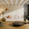 Grīdas statīvs MACLEAN MC-496 Sonos Era 100 un 300, regulējams augstums 682–1068 mm