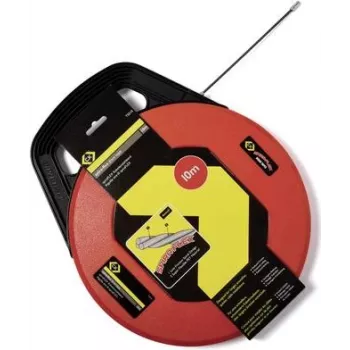 Mērlente c.k tools SPIRA-Flex Tape 10 m T5510 — elastīga tērauda lente, kompakts korpuss