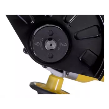 DeWALT DWE4357-QS pārnēsājama slīpmašīna Disku slīpmašīna Melna, Dzeltena 10500 RPM 1700 W