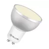 LED viedā spuldze Tellur GU10 5W RGB regulējama – GU10 ligzda, 5W, RGB, viedā vadība