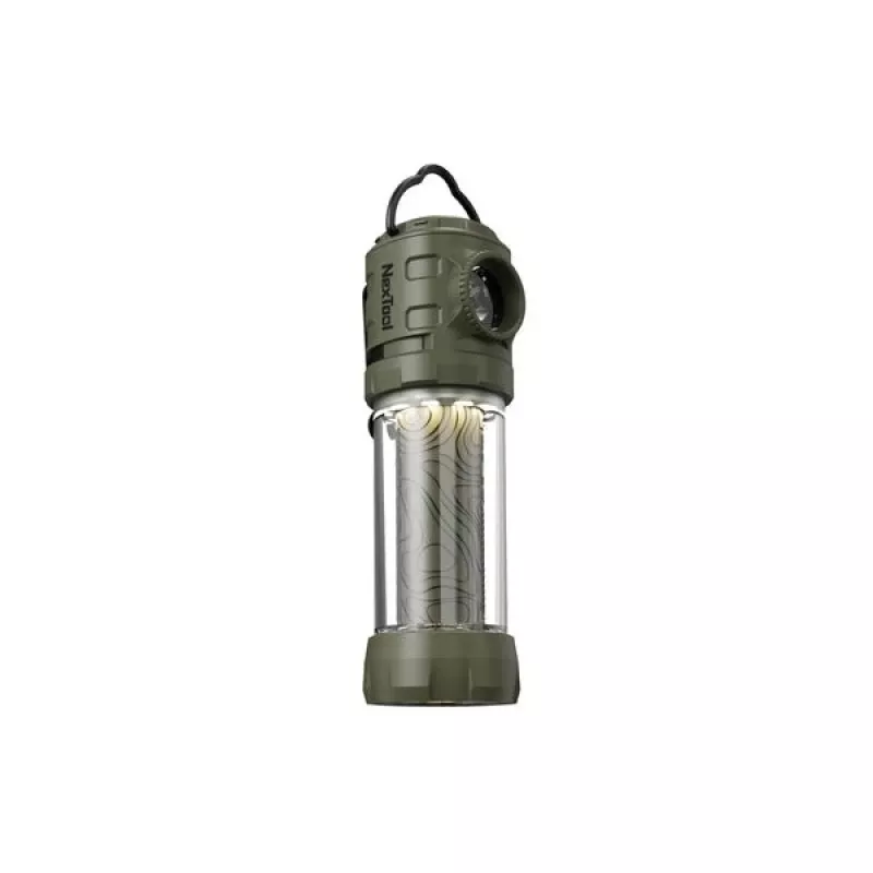 Nometnes lampa Nextool LP10 200 lm uzlādējama USB-C IPX4 silikona korpuss 2600 mAh 30 h
