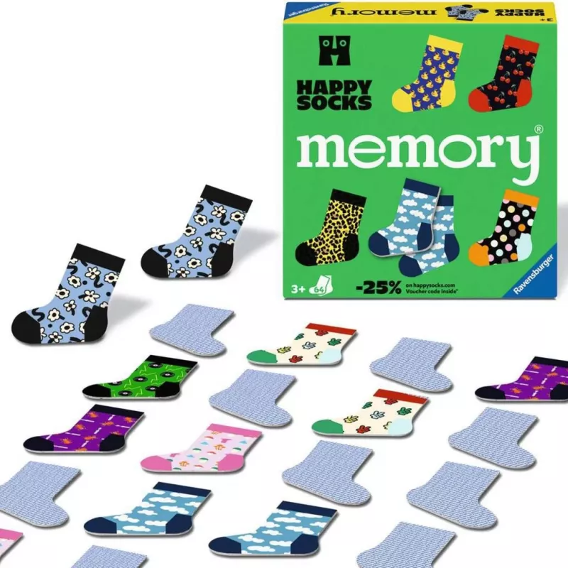 memory Happy Socks, atmiņas spēle