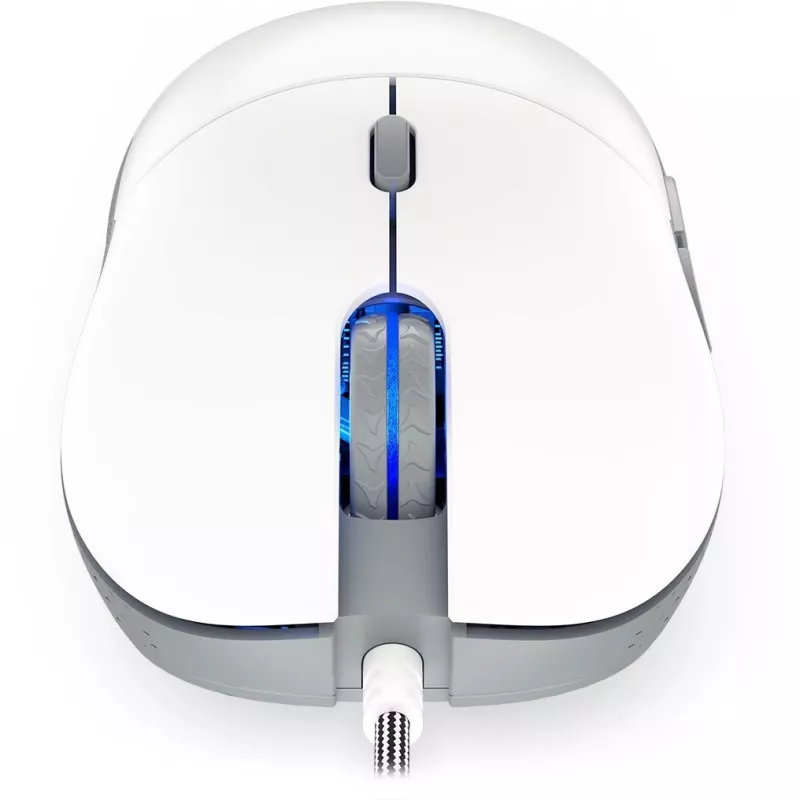 ENDORFY GEM Plus Onyx Balts pele Spēlēm Labās rokas USB Type-C Optiskā 19000 DPI