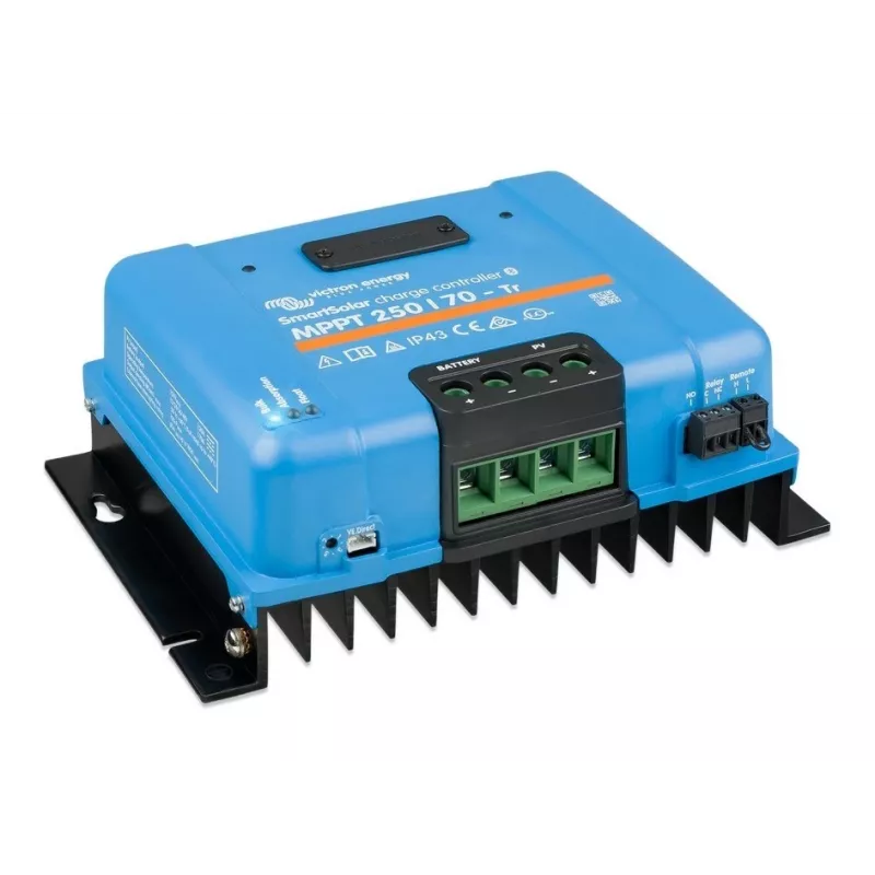 Saules uzlādes kontrolieris Victron SmartSolar MPPT 250/70-Tr — MPPT 250V, 70A