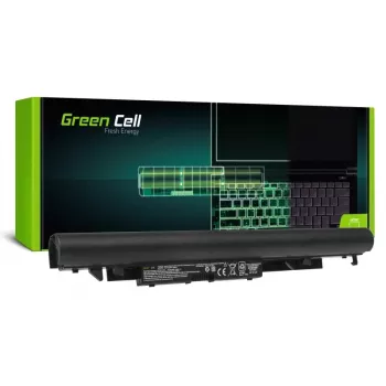 Baterija zaļa Cell HP142 priekš HP 240/245/250/255 G6 un 14-/15-/17- sērijām — 14.8V 2200mAh LiPo, 3 elementi, melna