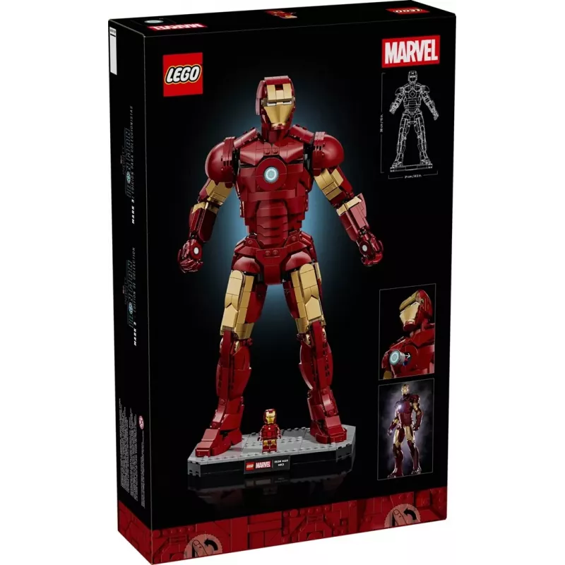 LEGO MARVEL 76344 Dzelzs vīrs Mark 3 — Kolekcionāra izdevums