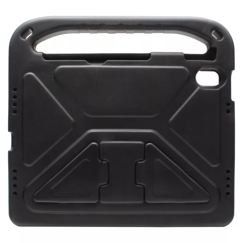 RealPower Shell maciņš iPad 10. paaudzei (10,9 collas) — putuplasts, melns