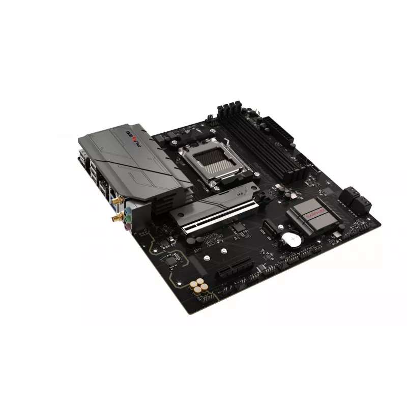 Mātesplate Sapphire PULSE B850M WIFI — AMD B850 micro ATX, Socket AM5, DDR5 līdz 7600 MHz, 4 DIMM, 192 GB, Wi‑Fi 6, 2.5GbE