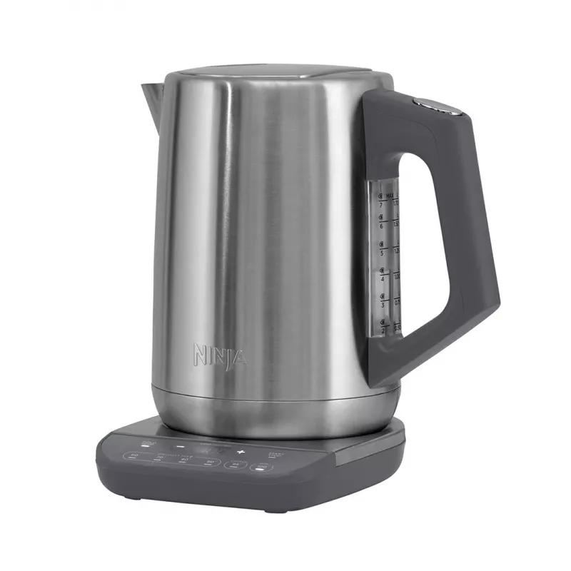Ninja KT201EU elektriskā tējkanna 1,7 L 3000 W melna, nerūsējošais tērauds