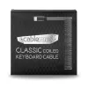 USB A uz USB C kabelis 1,5m pelēks Cablemod CM-CKCA-CK-KC150KC-R