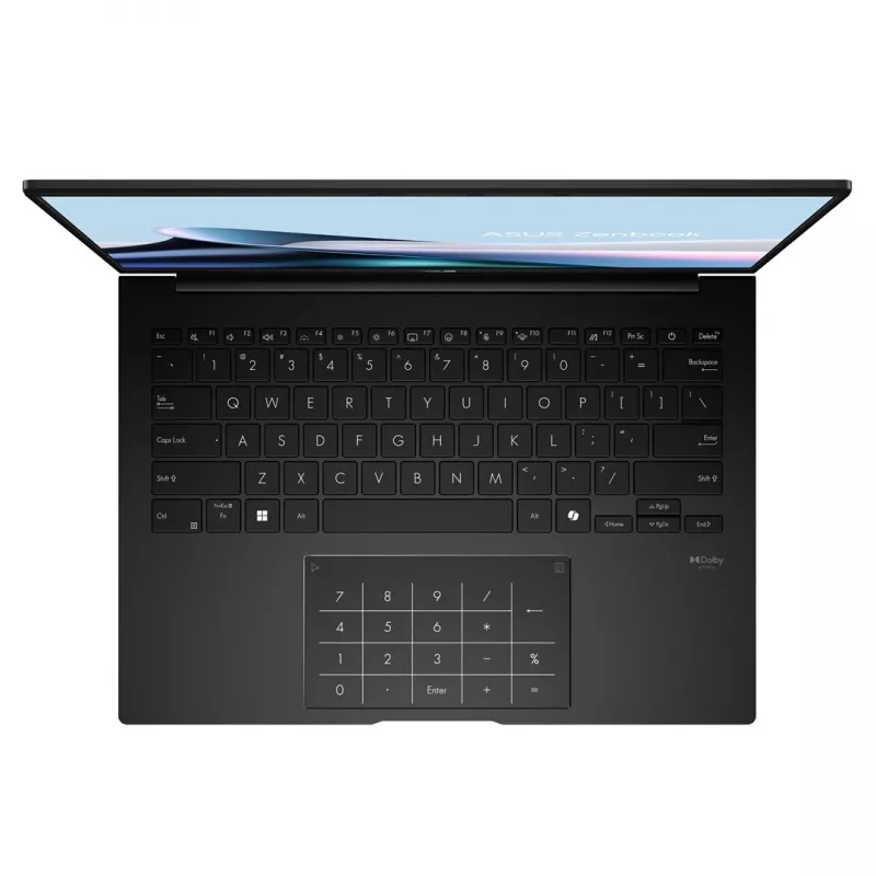 Portatīvais dators ASUS Zenbook 14 UM3406GA Ryzen AI 7 445, 14,0 collu WUXGA 60 Hz 400 nitu, 32GB LPDDR5X, 1TB, Radeon Graphics, 1080p kamera, 75Wh, Windows 11