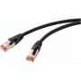 Renkforce RF-5771528 tīkla kabelis melns 2 m Cat6 S/FTP (S-STP)