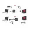 HDMI Audio Ekstraktors DeLOCK 4K 60 Hz kompakts