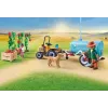 Playmobil 71442 Lauki: Traktors ar piekabi un ūdens tvertni Svaiga raža fermā Mācīšanās par vidi Jautra iztēles lomu spēle