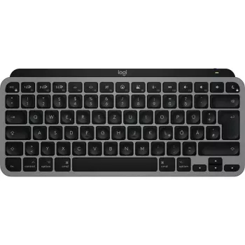 Tastatūra Logitech MX Keys Mini For Mac QWERTZ vācu melna pelēka
