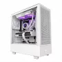 PC korpuss H5 Flow ar logu, balts