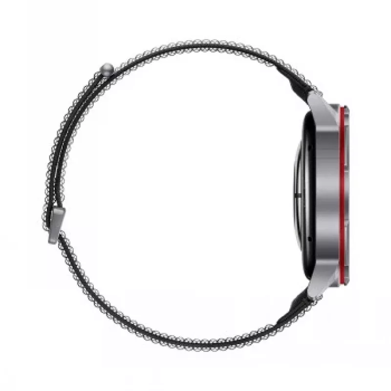 Viedpulkstenis HUAWEI GT Runner 2 — 1,32 collas (3,35 cm) AMOLED 466×466, titāna korpuss, GPS, fluoroelastomēra melna siksniņa
