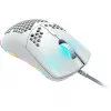 CANYON Puncher GM-11, spēļu pele ar 7 programmējamām pogām, Pixart 3519 optiskais sensors, 4 DPI līmeņi līdz 4200, 5 miljonu klikšķu taustiņu kalpošanas laiks, 1,65 m Ultraweave kabelis, UPE fe